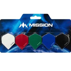 Misaladejuegos Plumas Mission Darts No2 Std Logo Dart Collection 5 unidades BX133