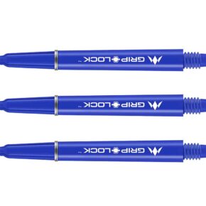 Misaladejuegos Cañas Mission Darts GripLock Azul Corta 34mm S1069 - Imagen 3