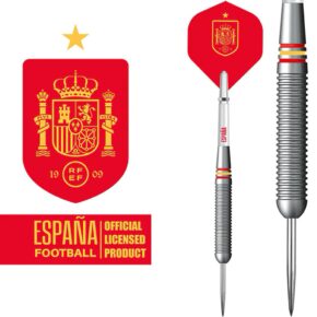 Misaladejuegos Dardos Licencia oficial de fútbol España Latón 22g D1426 - Imagen 2