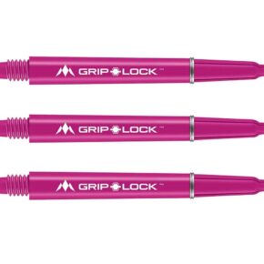 Misaladejuegos Cañas Mission Darts GripLock Rosa Corta 34mm S1087 - Imagen 2