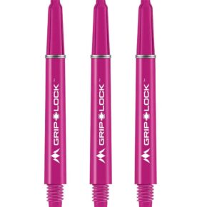Misaladejuegos Cañas Mission Darts GripLock Rosa Corta 34mm S1087