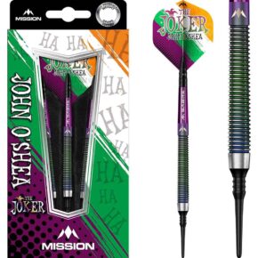 Misaladejuegos Dardos Mission John O Shea Darts The Joker Coral 95% 20g D1607 - Imagen 3