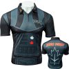 Misaladejuegos Polo Jugador Loxley John Part Dart Darth Maple Negro L DS2093-L