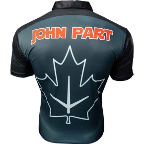 Misaladejuegos Polo Jugador Loxley John Part Dart Darth Maple Negro L DS2093-L - Imagen 3