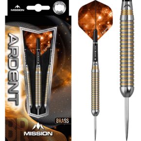 Misaladejuegos Dardos Ardent M1 Mission Darts Laton 23g Punta Acero D5413 - Imagen 3