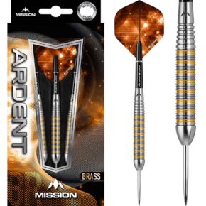 Misaladejuegos Dardos Ardent M2 Mission Laton Ring Grip 24g Punta Acero D5414 - Imagen 3