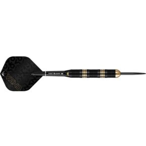 Misaladejuegos Dardos Onza M1 Mission Laton Dorado Negro 24g Punta Acero D1575