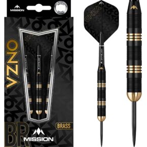 Misaladejuegos Dardos Onza M1 Mission Laton Dorado Negro 24g Punta Acero D1575 - Imagen 3