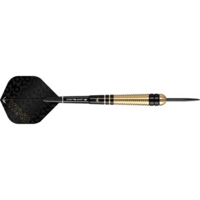 Misaladejuegos Dardos Onza M2 Mission Laton Dorado Negro 22g Punta Acero D1576