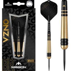 Misaladejuegos Dardos Onza M2 Mission Laton Dorado Negro 22g Punta Acero D1576 - Imagen 3