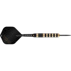 Misaladejuegos Dardos Onza M3 Mission Laton Dorado Negro 23g Punta Acero D1577