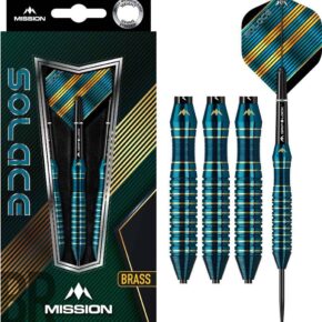 Misaladejuegos Dardos Solace M1 Mission Laton Verde 24g Punta Acero D1580 - Imagen 5