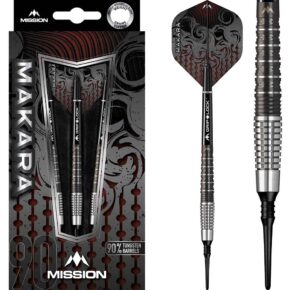 Misaladejuegos Dardos Mission Makara M2 Graphite PVD Negro 90% 18g D9668-MI000829 - Imagen 3