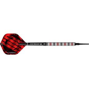 Misaladejuegos Dardos Mission Paradox M1 Straight Negro Rojo 90% 21g D9638