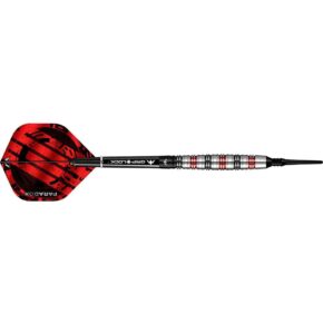 Misaladejuegos Dardos Mission Paradox M2 Curved Negro Rojo 90% 19g D9640