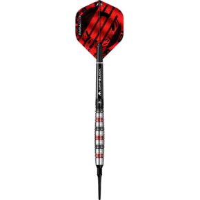 Misaladejuegos Dardos Mission Paradox M2 Curved Negro Rojo 90% 21g D9641 - Imagen 2