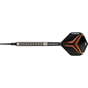Misaladejuegos Dardos Mission Pheon Electro Negro Bronce 90% 20g D1603 - Imagen 2