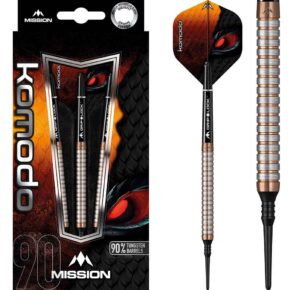 Misaladejuegos Dardos Mission Komodo GX Micro M1 90% Rosa Dorado 18g D9707 - Imagen 3