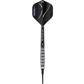 Misaladejuegos Dardos Mission Chiron M2 Electro Negro Azul 90% 21g D9636 - Imagen 2