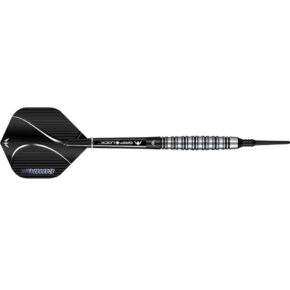 Misaladejuegos Dardos Mission Chiron M2 Electro Negro Azul 90% 21g D9636