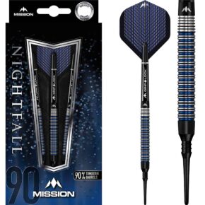 Misaladejuegos Dardos Mission Nightfall M2 Straight Ring 90% 19g D9688 - Imagen 3