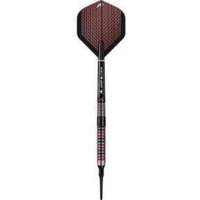 Misaladejuegos Dardos Mission Red Dawn M1 Straight Ring 90% 21g D9045 - Imagen 2
