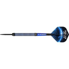 Misaladejuegos Dardos Mission Josh Rock The Rock Negro Azul 95% 22g D1608 - Imagen 2
