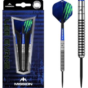 Misaladejuegos Dardos Mission Lee Evans Negro Electrico 90% 21g D1626 - Imagen 3