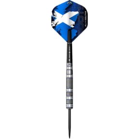 Misaladejuegos Dardos Alan Soutar Mission Soots Azul Blanco 22g 90% D0856 - Imagen 2