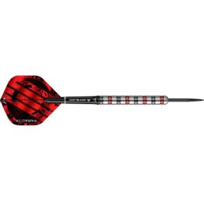 Misaladejuegos Dardos Mission Paradox M1 Straight Negro Rojo Electro 90% 21g D1563