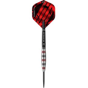 Misaladejuegos Dardos Mission Paradox M2 Curved Negro Rojo Electro 90% 22g D1566 - Imagen 2