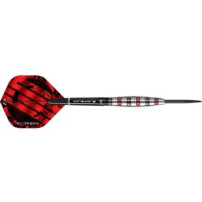 Misaladejuegos Dardos Mission Paradox M2 Curved Negro Rojo Electro 90% 22g D1566