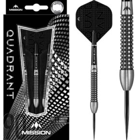 Misaladejuegos Dardos Mission Quadrant M3 Quad Grip 90% 25gr D1519 - Imagen 3