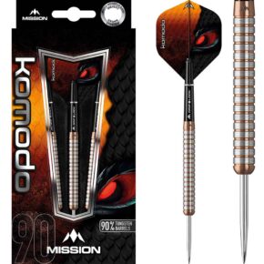 Misaladejuegos Dardos Mission Komodo GX M1 Micro Rosa Dorado 90% 24gr D1542 - Imagen 3