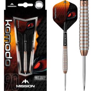Misaladejuegos Dardos Mission Komodo GX M2 Micro Rosa Dorado 90% 25gr D1548 - Imagen 3