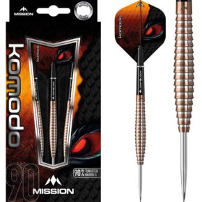 Misaladejuegos Dardos Mission Komodo GX M4 Shark Rosa Dorado 90% 22gr D1556 - Imagen 3