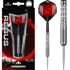 Misaladejuegos Dardos Mission Rebus M2 Front Ring Grip 90% 25gr D5406 - Imagen 3