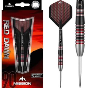 Misaladejuegos Dardos Mission Red Dawn M2 Front Loaded 90% 24gr D1527 - Imagen 3