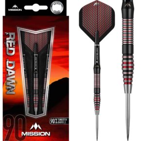 Misaladejuegos Dardos Mission Red Dawn M4 Front Taper 90% 24gr D1539 - Imagen 3