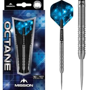 Misaladejuegos Dardos Mission Octane M5 Twin Grip 80% 25g D5356 - Imagen 3