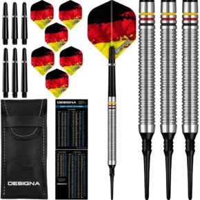 Misaladejuegos Dardos Designa Patriot X Darts Alemania 90% 20g D9534