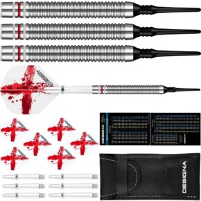 Misaladejuegos Dardos Designa Patriot X Darts Inglaterra 90% 20g D9522 - Imagen 2