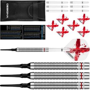 Misaladejuegos Dardos Designa Patriot X Darts Inglaterra 90% 20g D9522 - Imagen 3