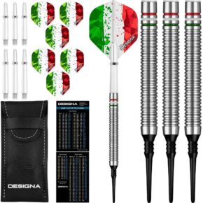 Misaladejuegos Dardos Designa Patriot X Darts Italia 90% 20g D9530