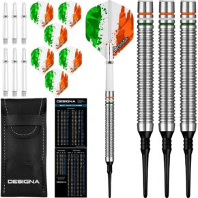Misaladejuegos Dardos Designa Patriot X Darts Irlanda 90% 20g D9525