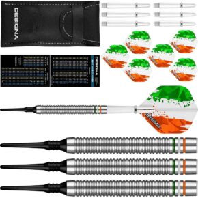 Misaladejuegos Dardos Designa Patriot X Darts Irlanda 90% 20g D9525 - Imagen 3
