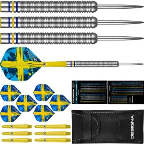 Misaladejuegos Dardos Designa Patriot X Darts Suecia 90% 22g D0741 - Imagen 3