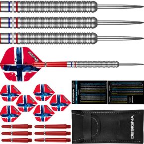 Misaladejuegos Dardos Designa Patriot X Darts Noruega 90% 22g D0739 - Imagen 3