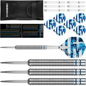 Misaladejuegos Dardos Designa Patriot X Darts Grecia 90% 24g D0750 - Imagen 2