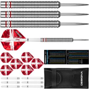Misaladejuegos Dardos Designa Patriot X Darts Dinamarca 90% 24g D0744 - Imagen 2